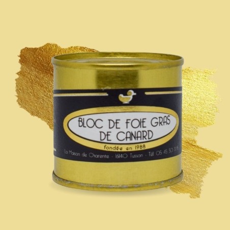 Bloc de foie gras de canard