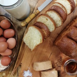 Brioche perdue au foie gras